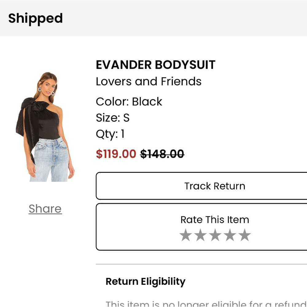 Evander Body suit